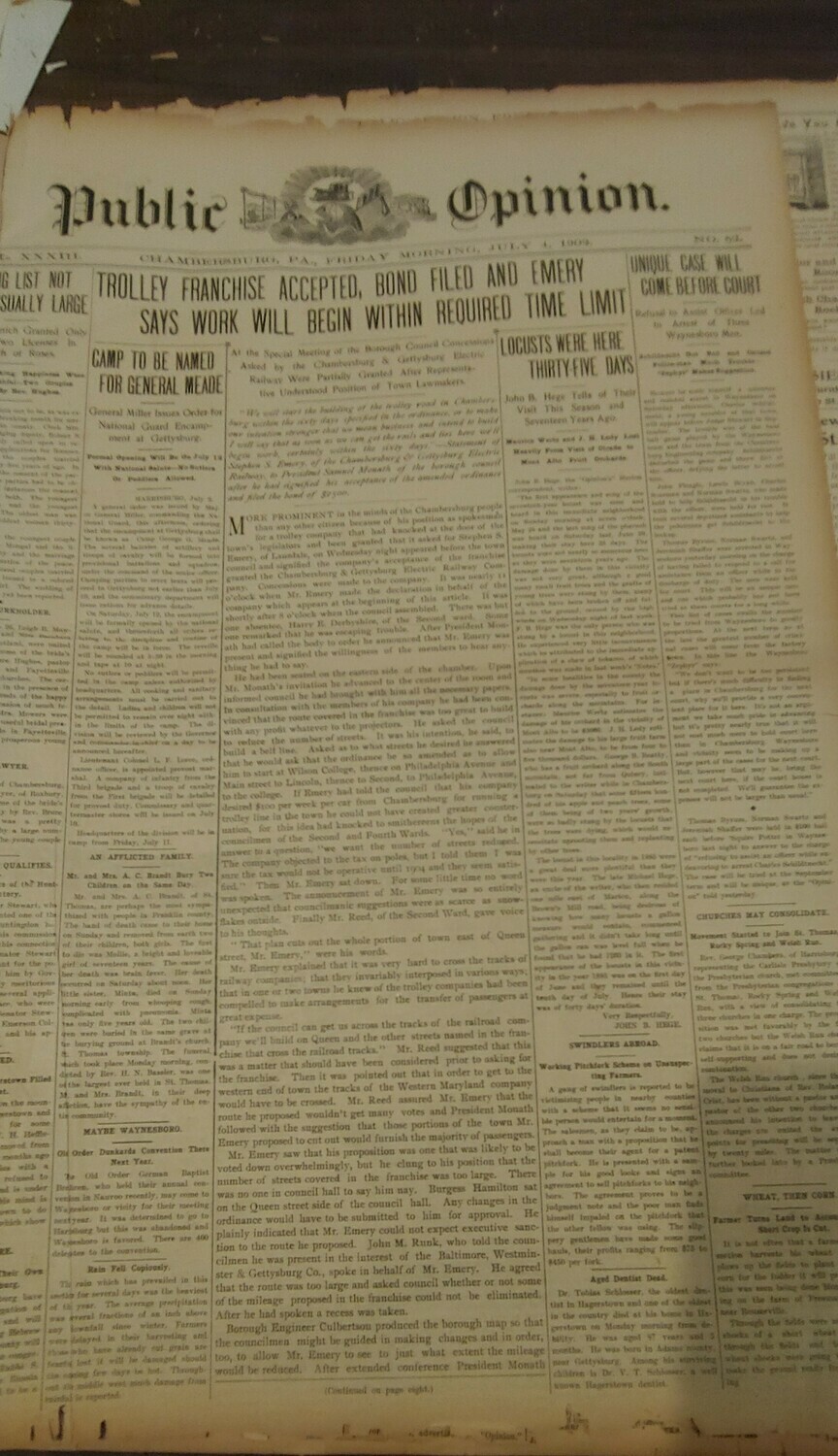 Public Opinion 1902-1903