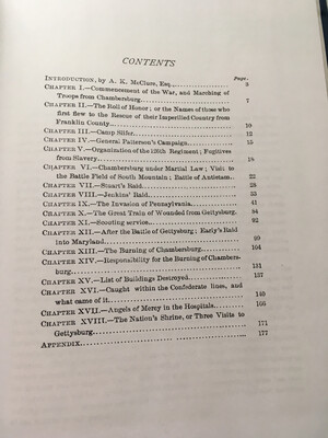Historical Reminisces of the War 1884 With Index