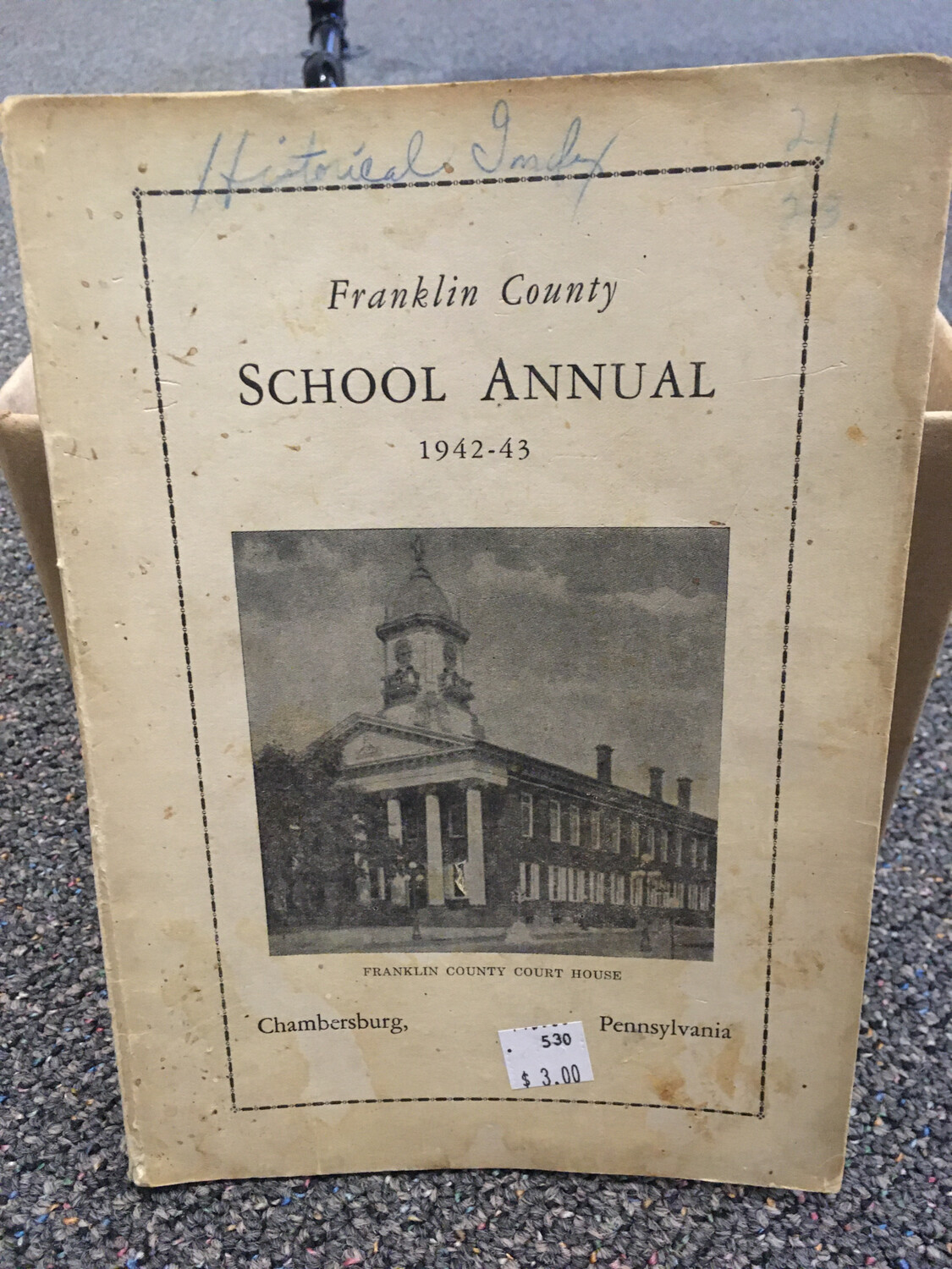 Franklin County School Annual 1942-1943