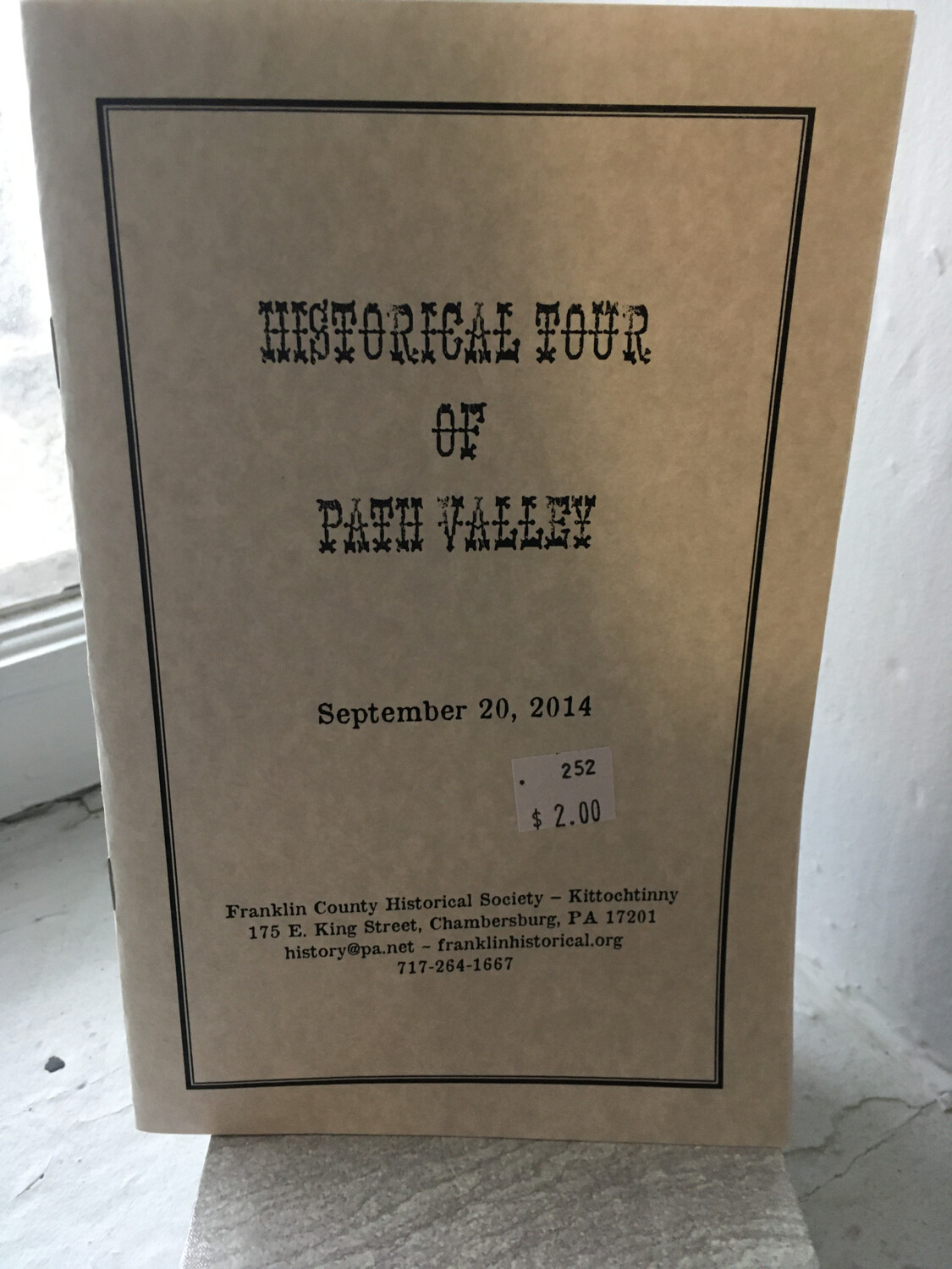 Historical Tour Of Path Valley