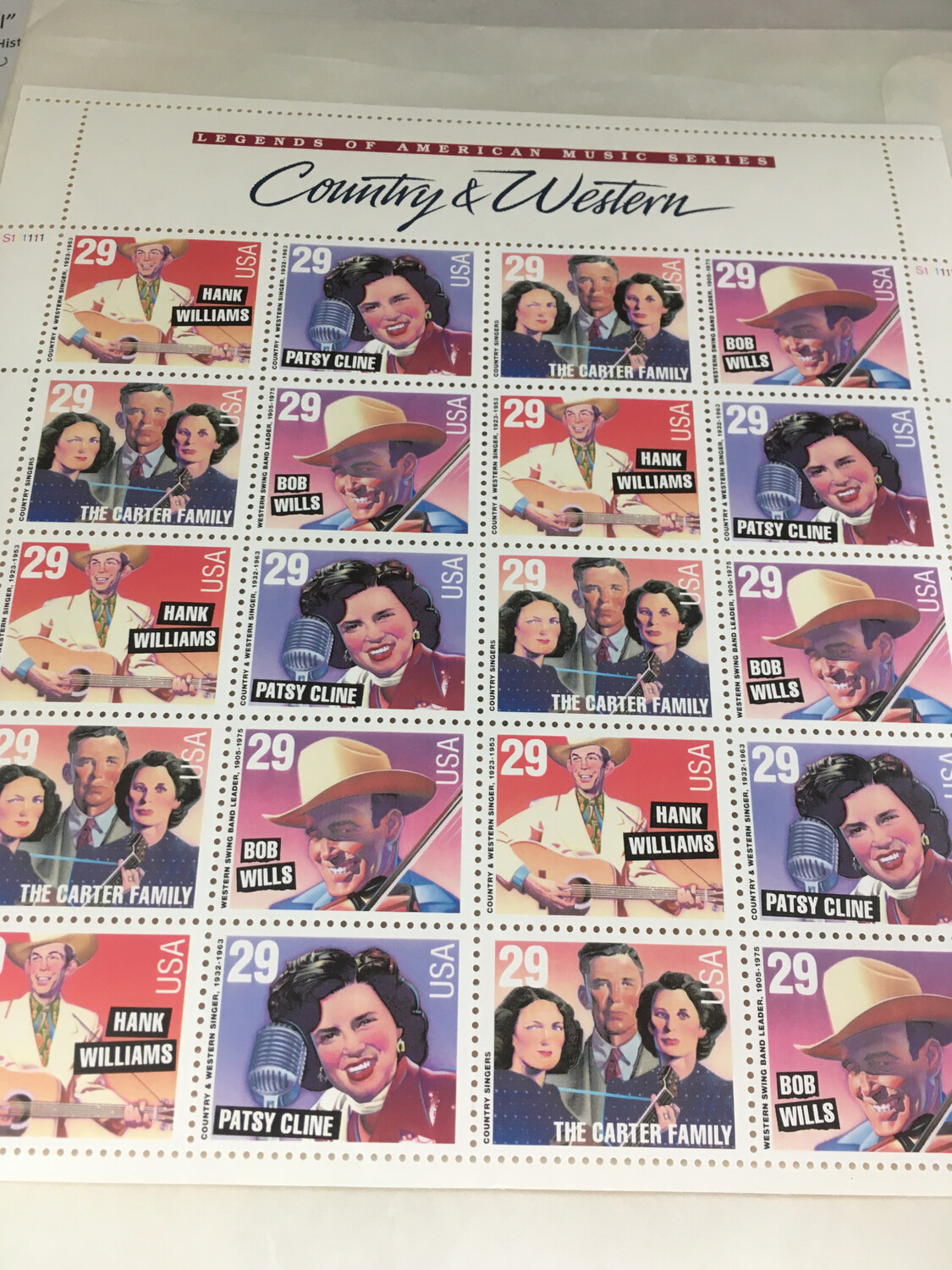 Country Music Stamps