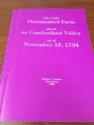 The only documented facts about the Cumberland Valley as of November 15, 1734