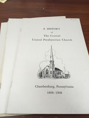 History of the Central United Presbyterian Church