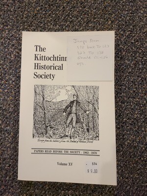 Kittochtinny Historical Society Mis-Prints