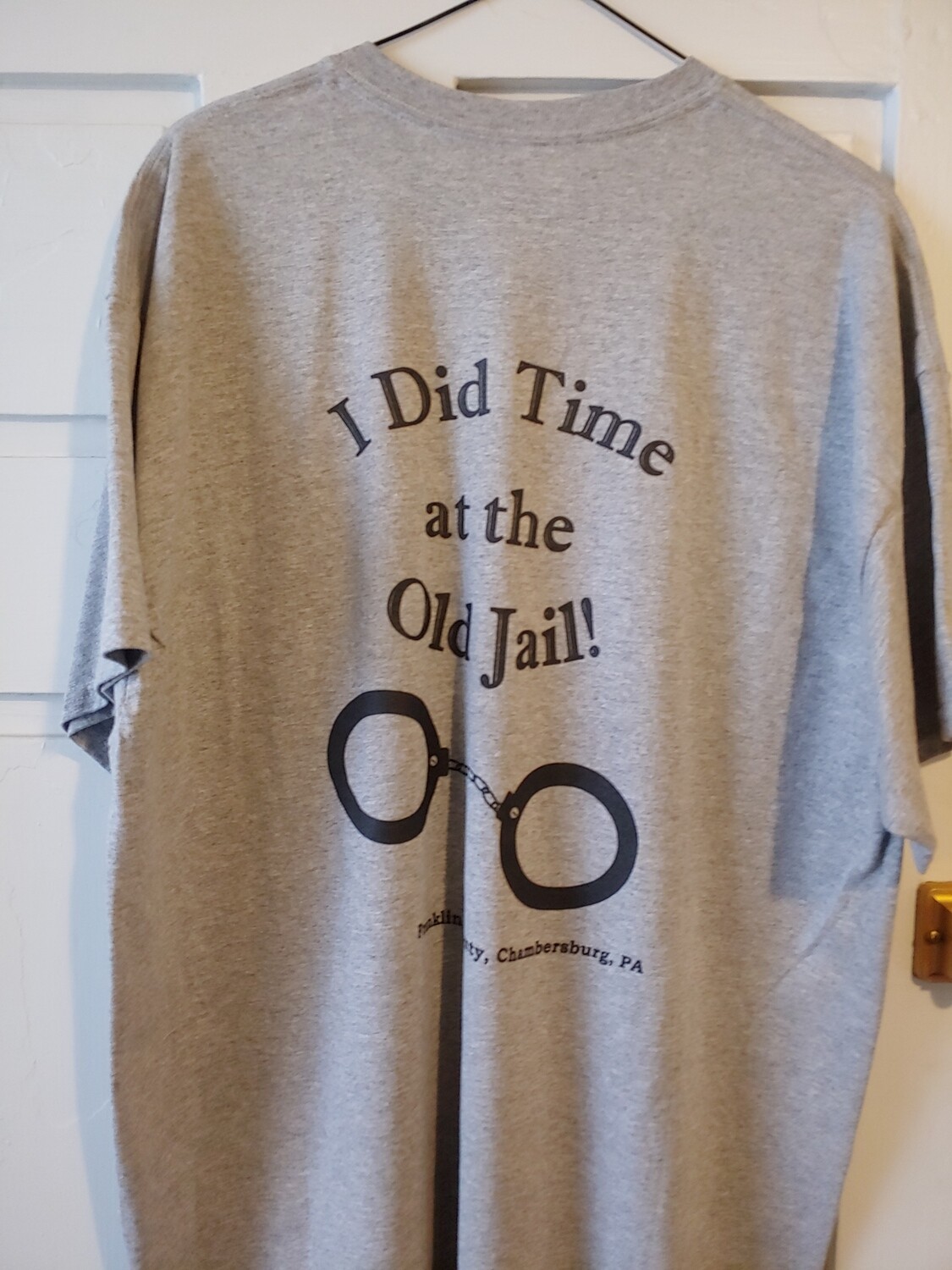 Tee Shirt "I DID TIME .." Grey (L)