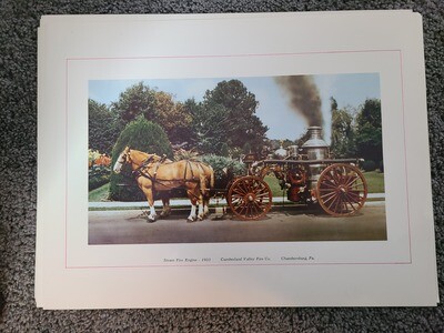 Picture Steam Fire Engine 1903