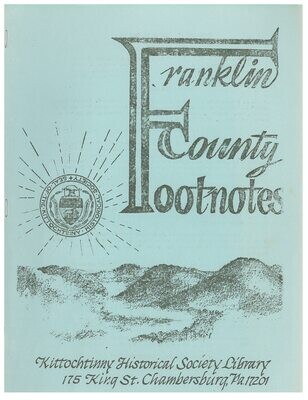 Franklin Co. Footnotes 1981 Vol. 2 No. 3
