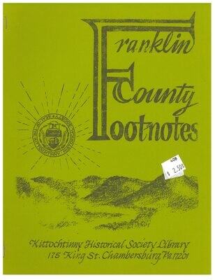 Franklin County Footnotes 1983 Vol. 3 No. 4