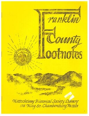 Franklin Co. Footnotes 1983 Vol. 4 No. 2