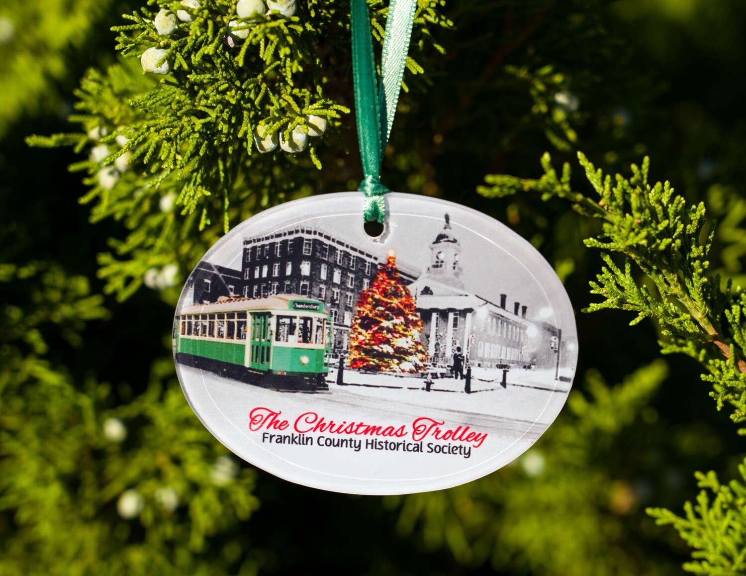 Christmas Ornament - Christmas Trolley