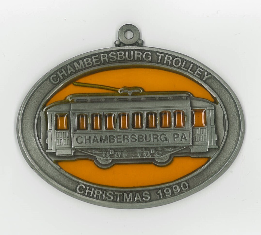 Chambersburg Trolley 1990 Ornament
