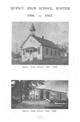 Quincy High School Roster 1906-1963