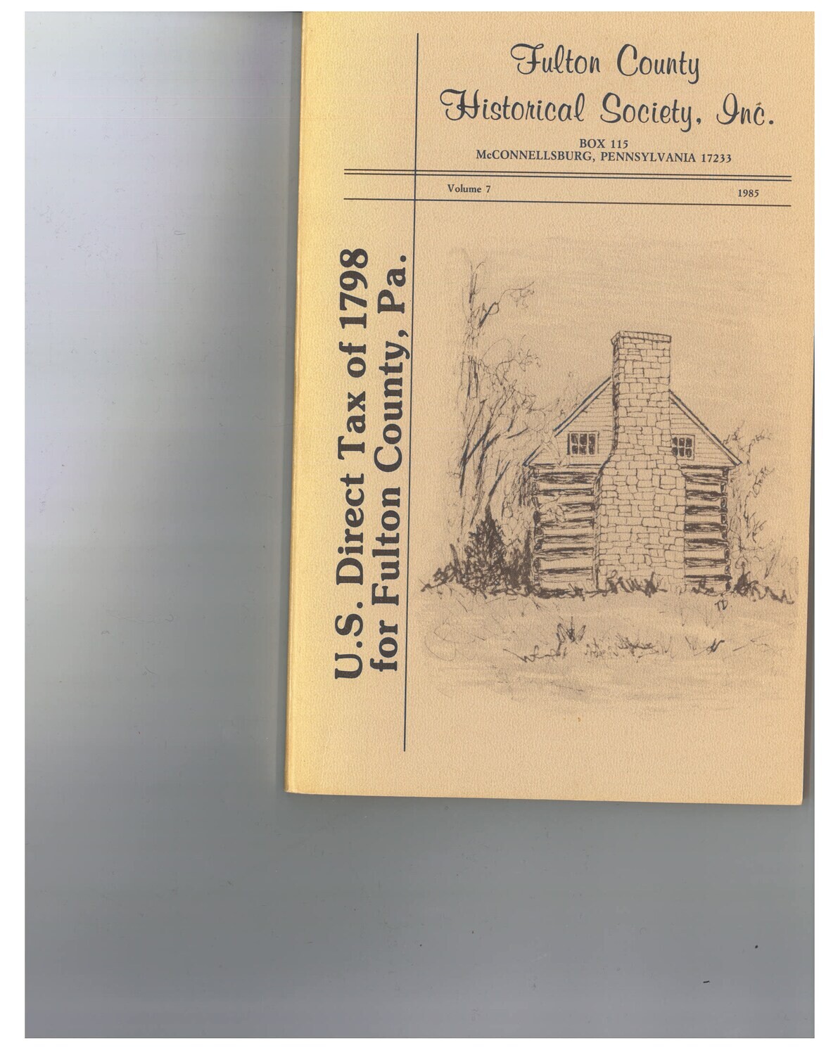 US Direct Tax of 1798 Fulton County