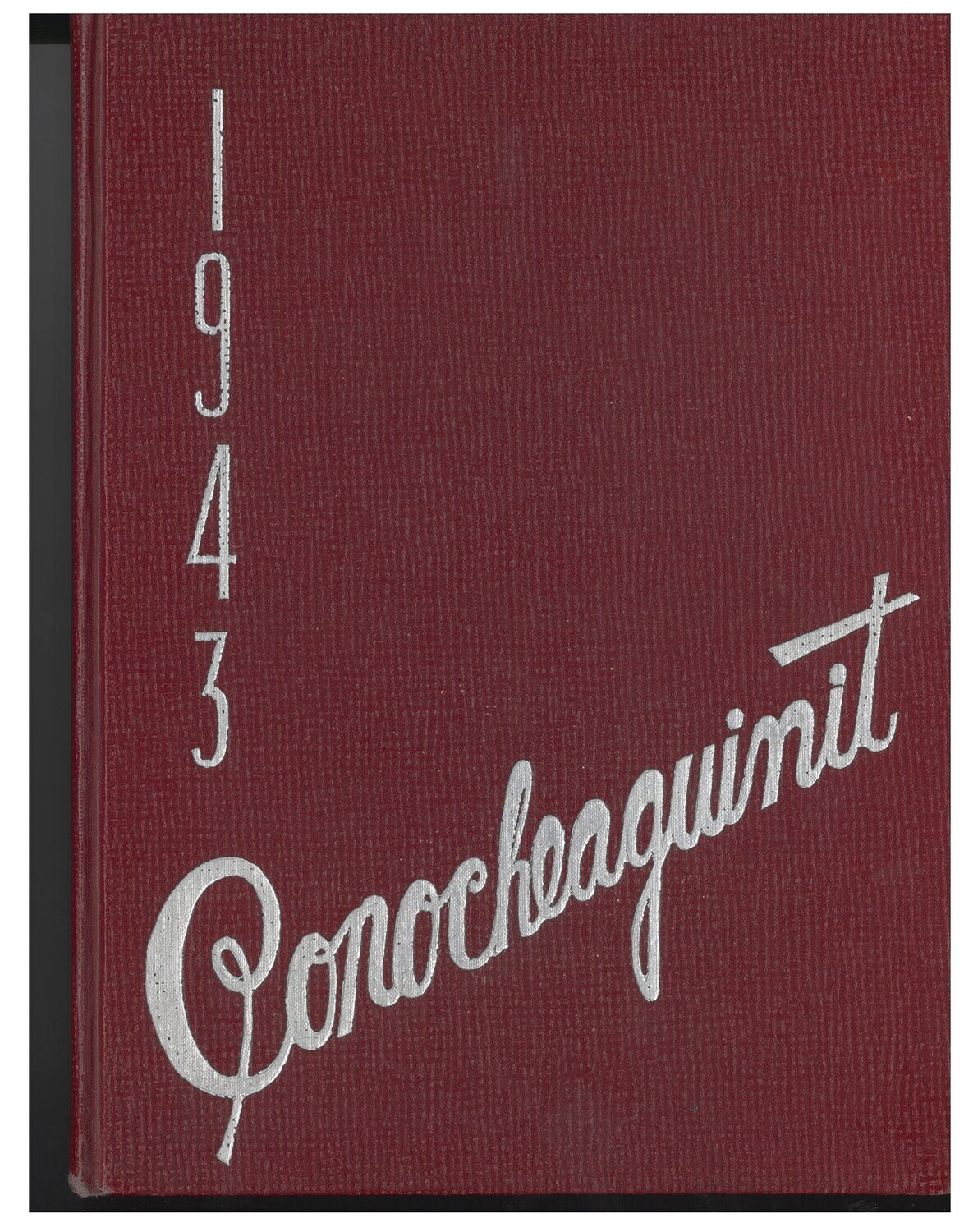 1943 Conocheaguinit Greencastle Yearbook