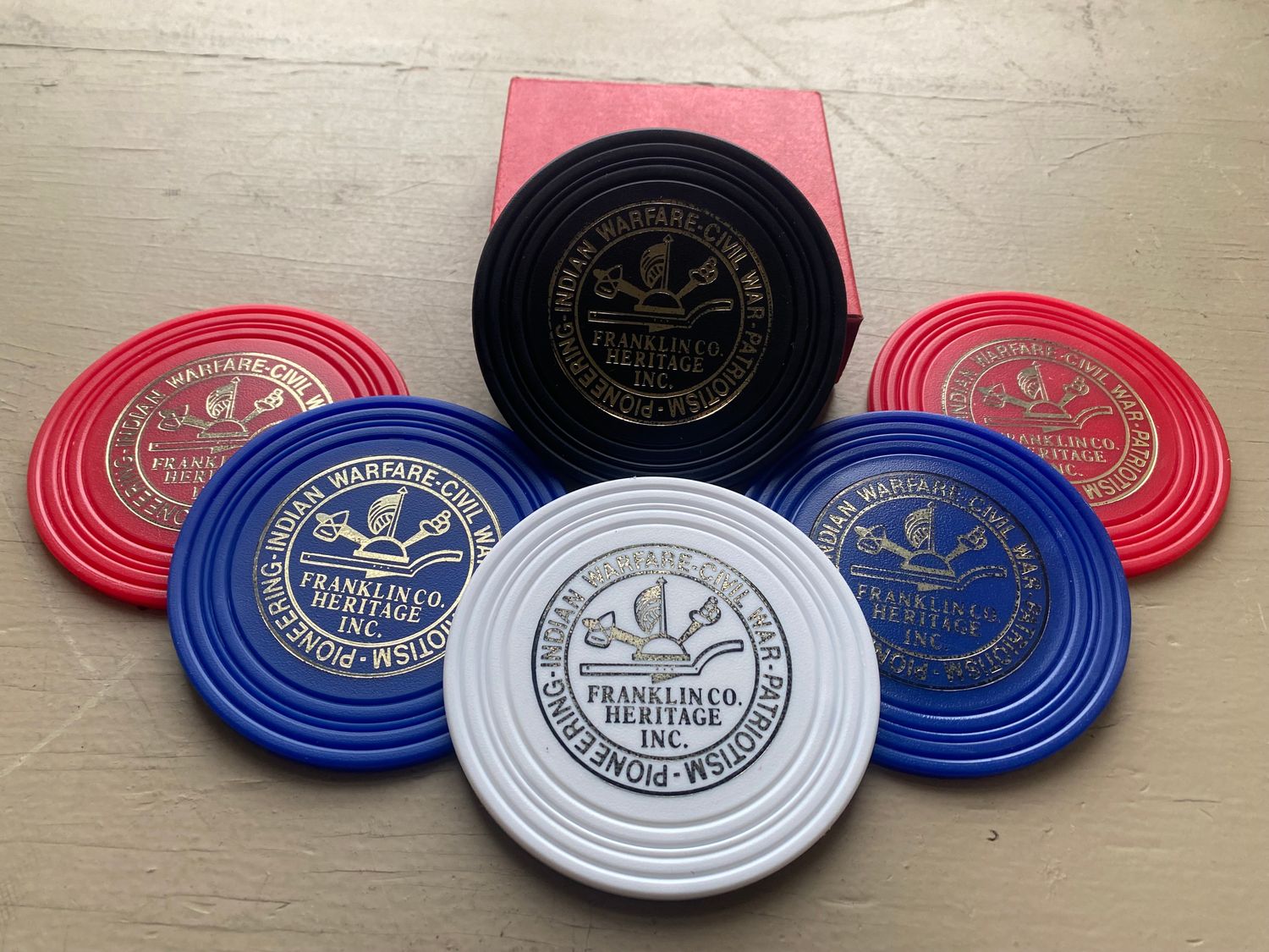 Coasters- Set of 6