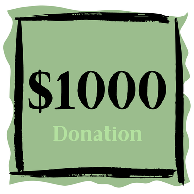 $1,000.00 Donation