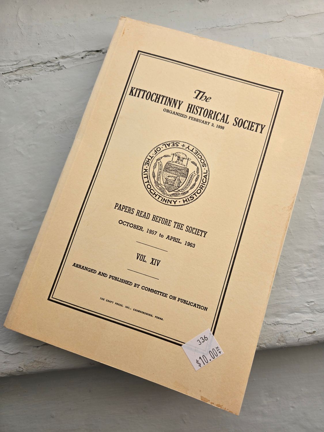 Kittochtinny Historical Society Papers XIV - Journal Vol 14 | 1957-1963
