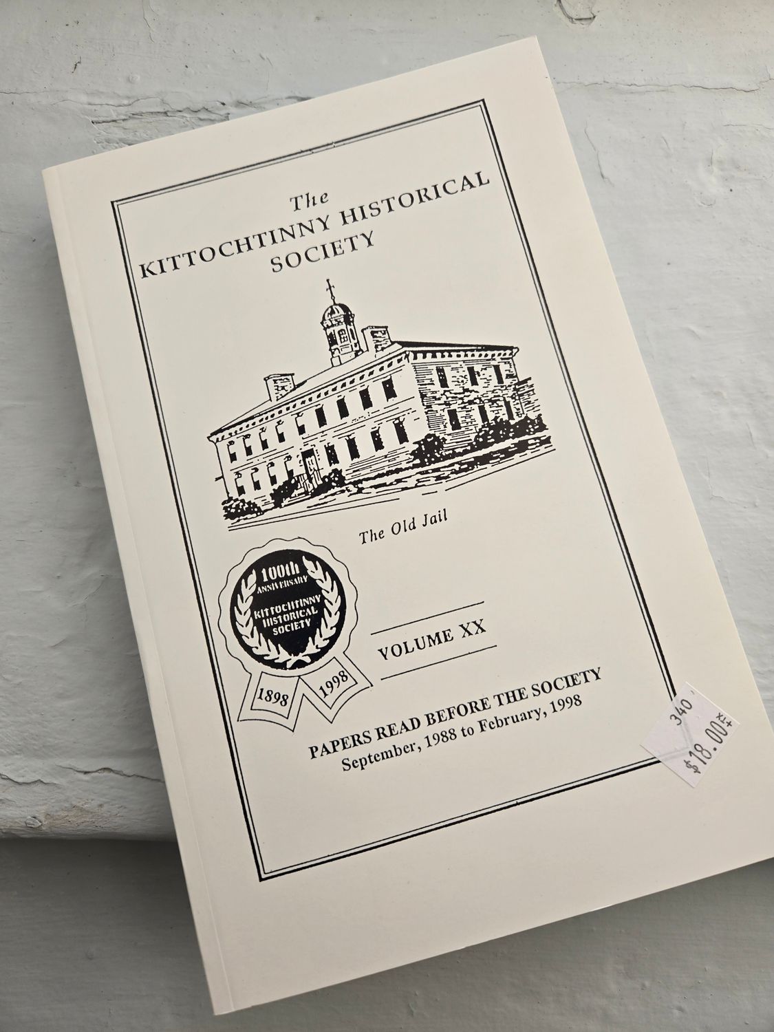 Kittochtinny Historical Society Papers XX - Journal Vol 20 - 100th Anniversary