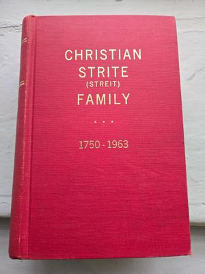 Christian Strite (Streit) Family