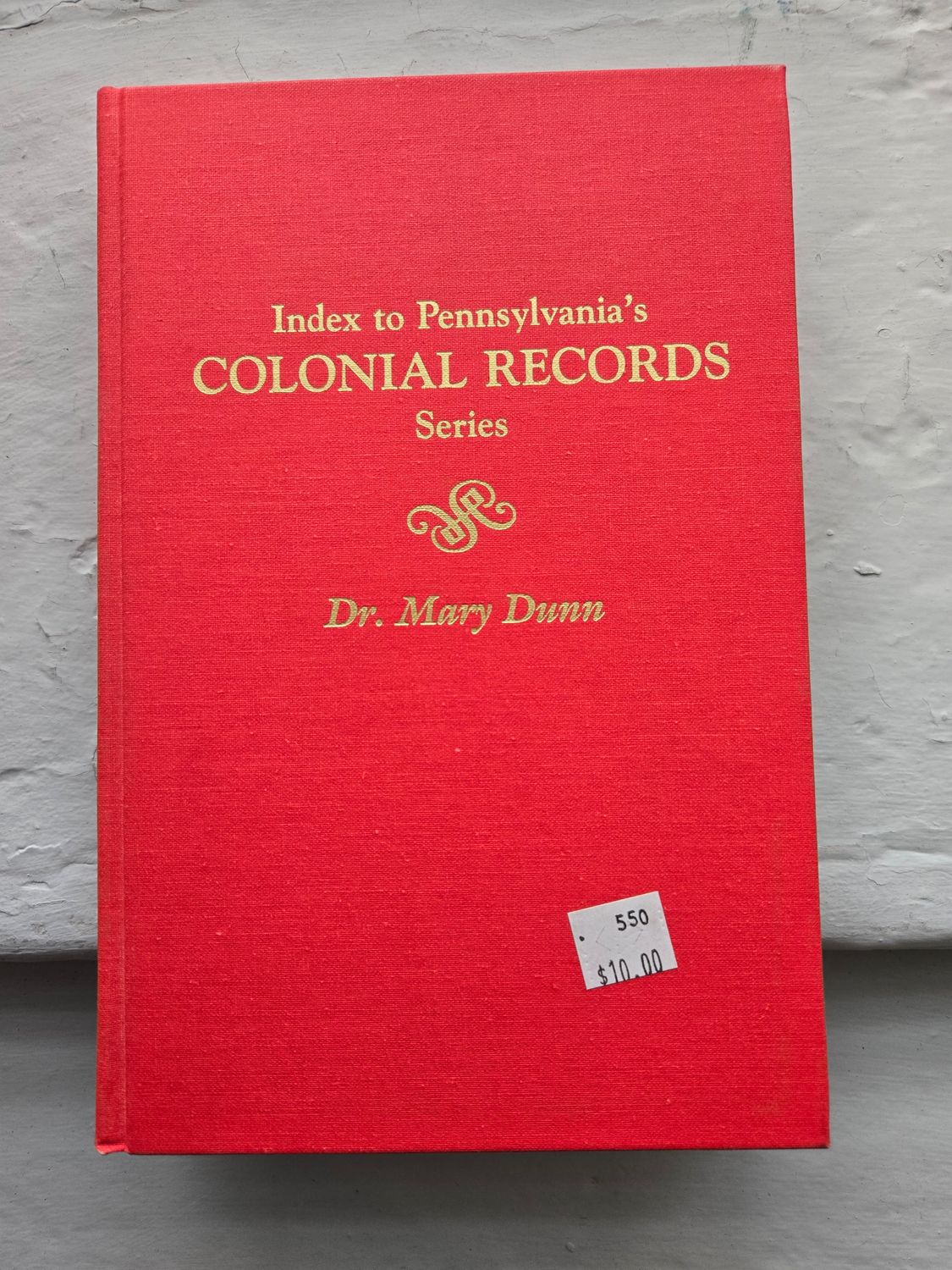 Index to Pennsylvania Colonial Record