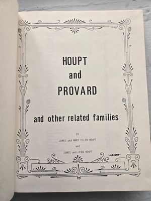 Houpt and Provard and Other Related Families