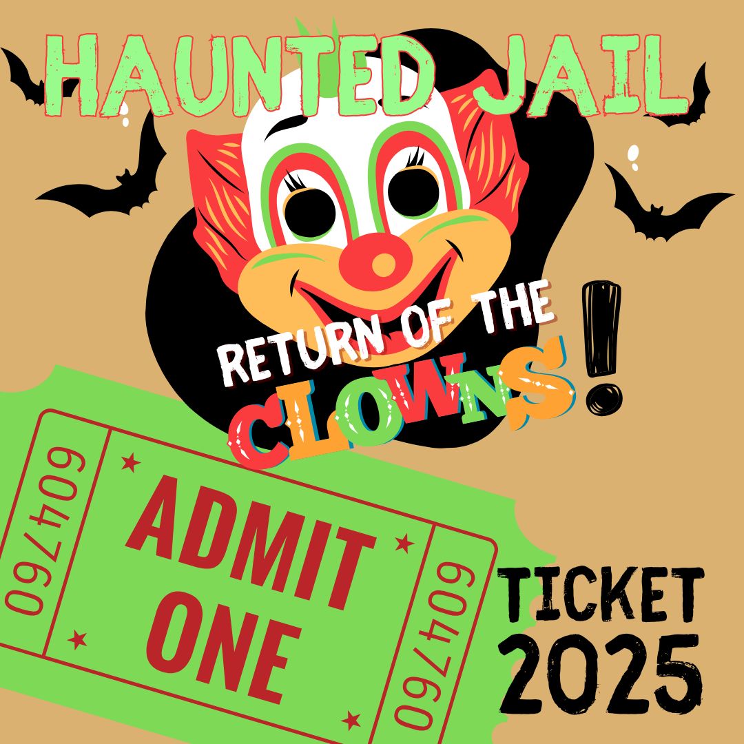 Haunted Jail 2025 - Admit One