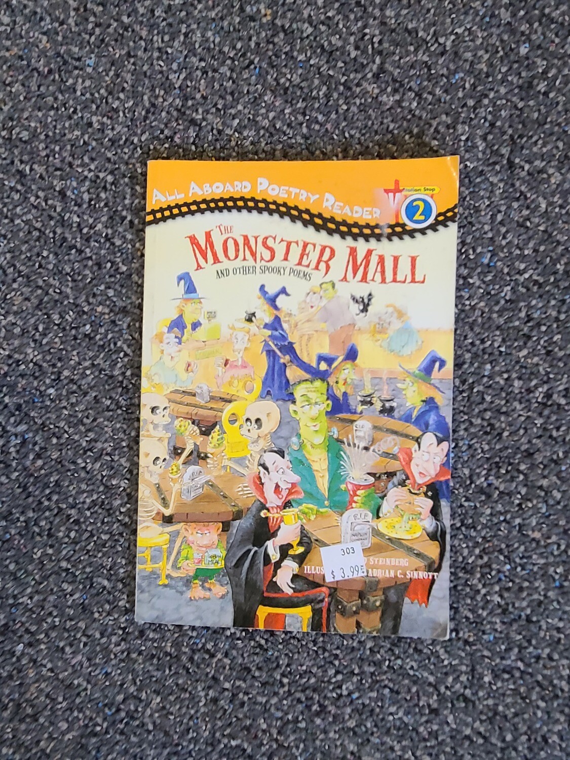 All Aboard Poetry Reader #2 Monster Mall Spooky Poems