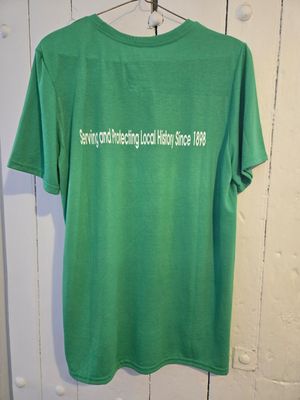 T-Shirt "The Old Jail 1818" Green (Adult M)