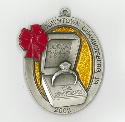 Ludwigs Jewelers 2002 Ornament