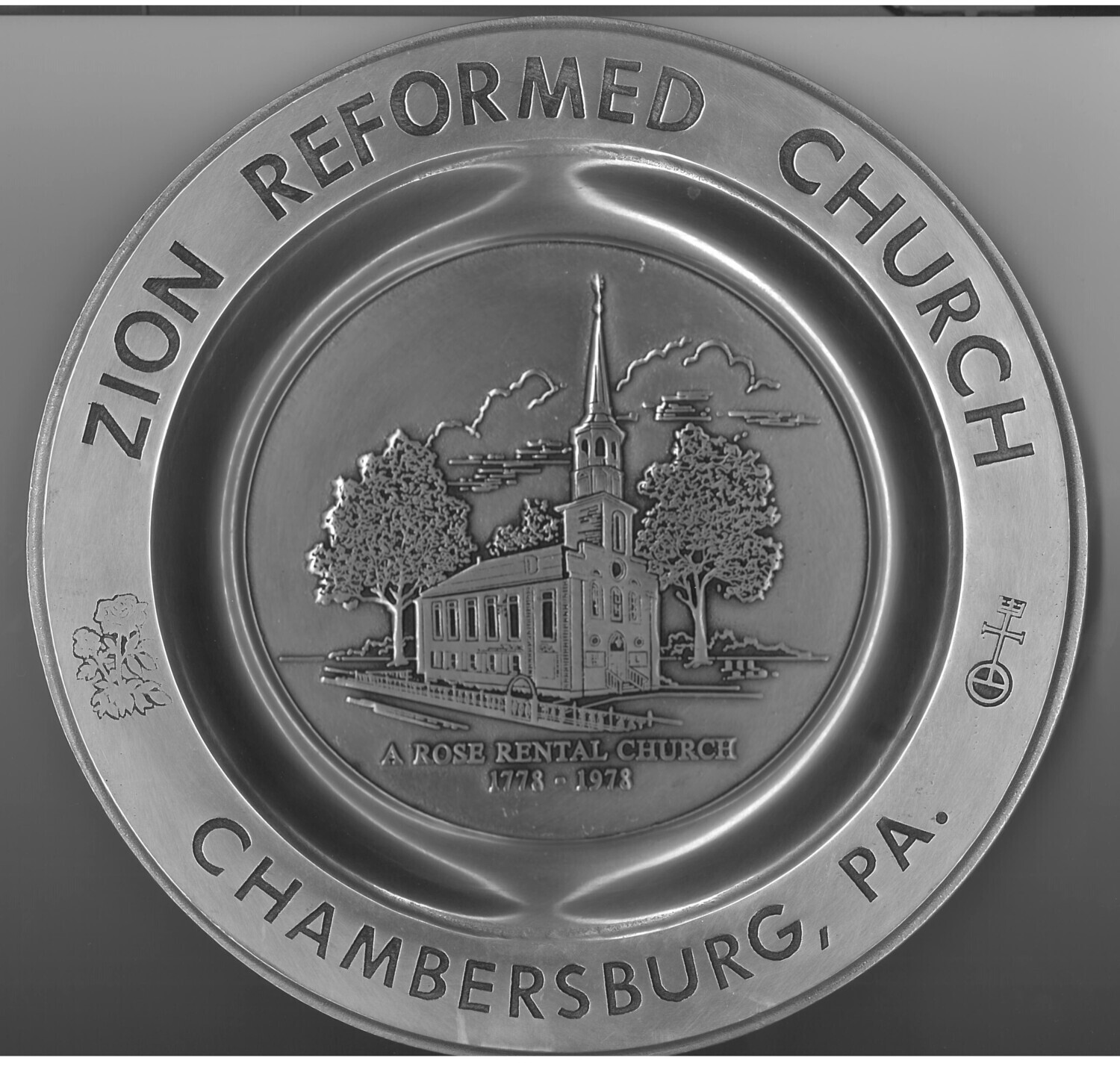 Wilton Zion Reformed Plate