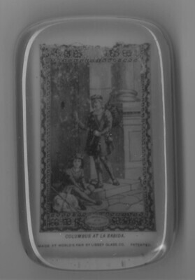 1893 Colombian Exposition World's Fair Paperweight