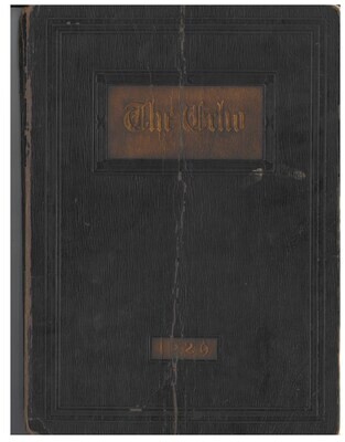 1929 CHS Echo Yearbook