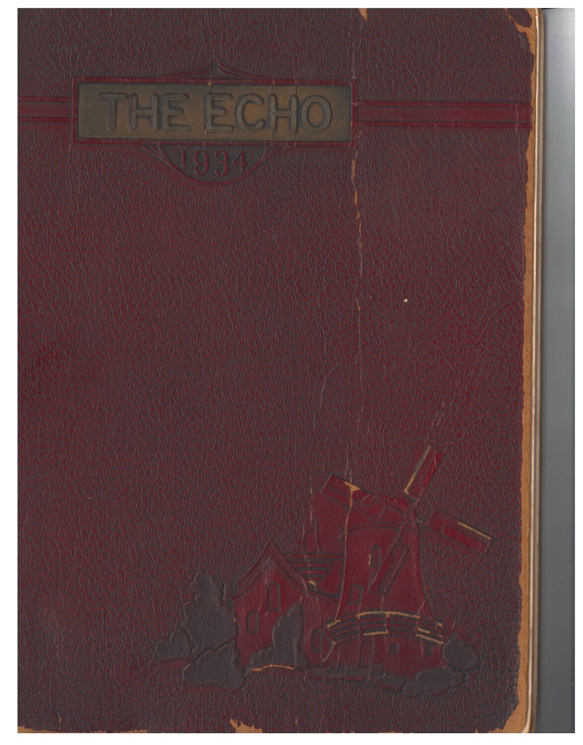 1934 CHS Echo Yearbook