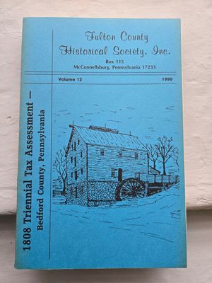 1880 Triennial Tax Assessment Bedford Co.