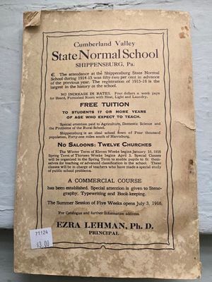 1915 Franklin County School Annual