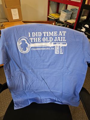 I Did Time at the Old Jail T-Shirt M - BLUE