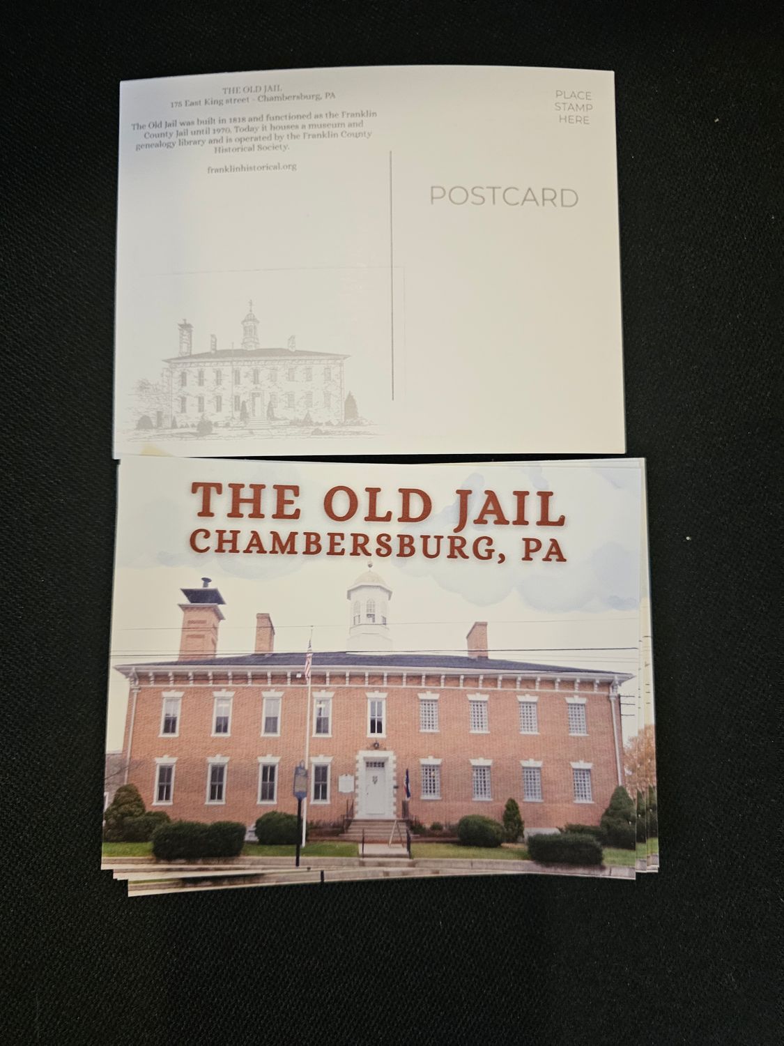 Old Jail Postcard