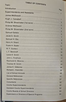 Franklin County School Superintendents 1977