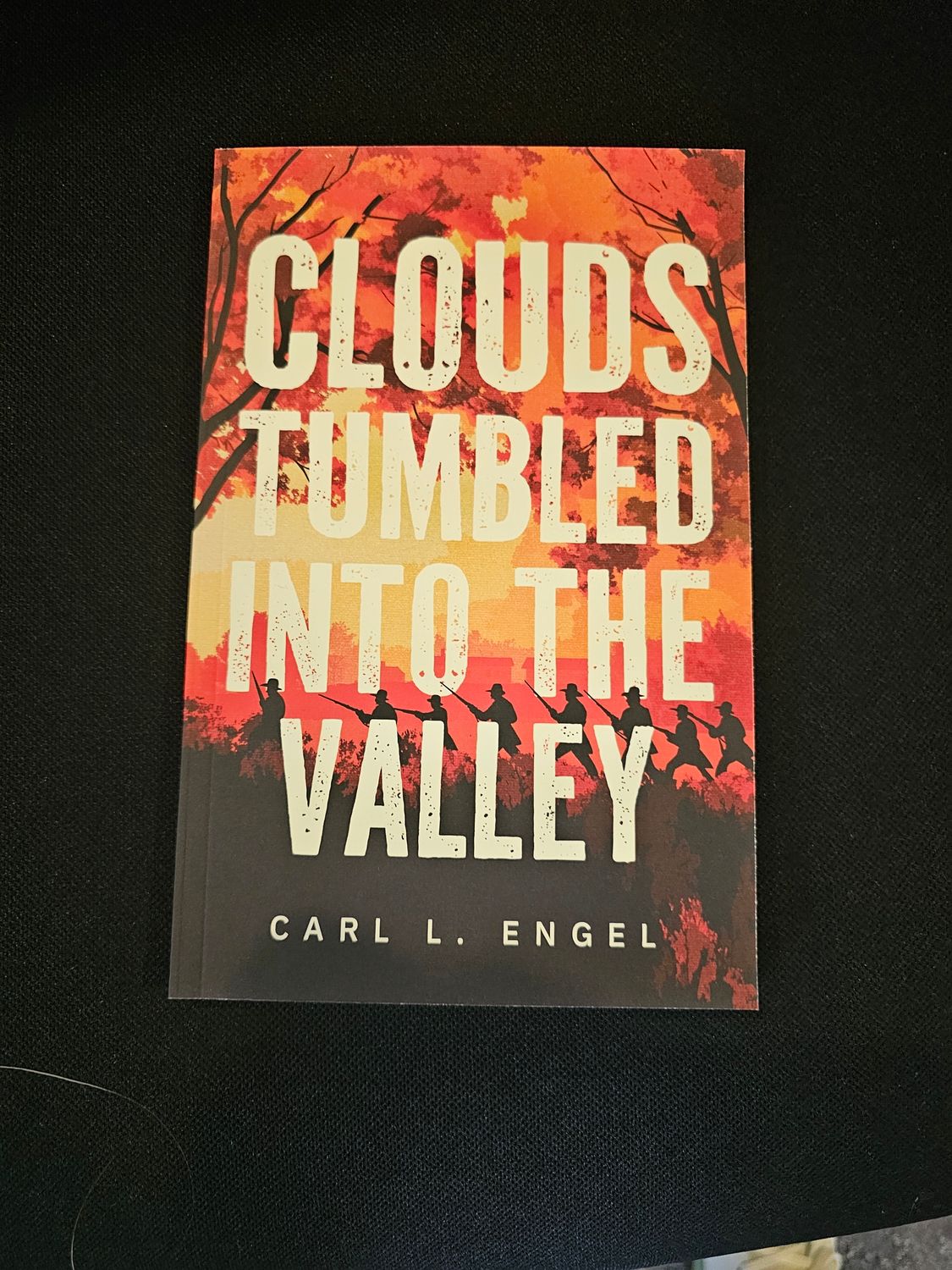 Clouds Tumbled Into The Valley by Carl L. Engel