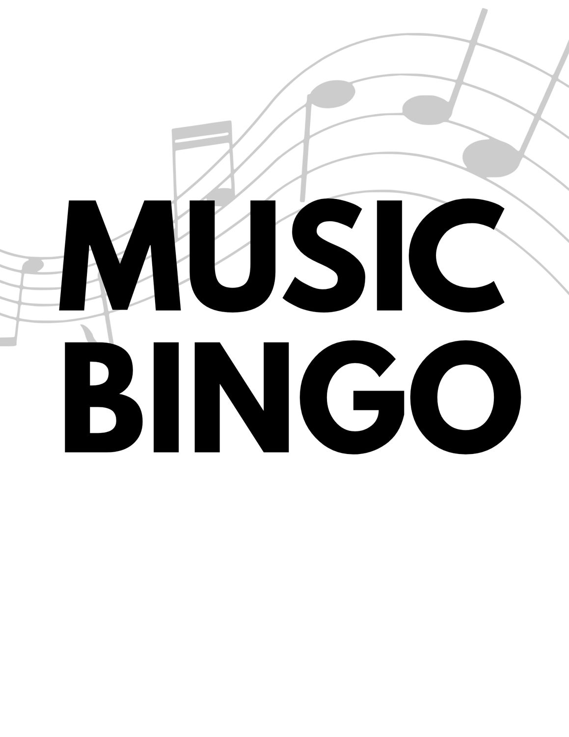 Music Bingo