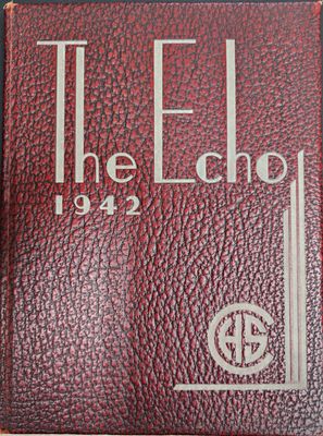 1942 CHS Echo Yearbook