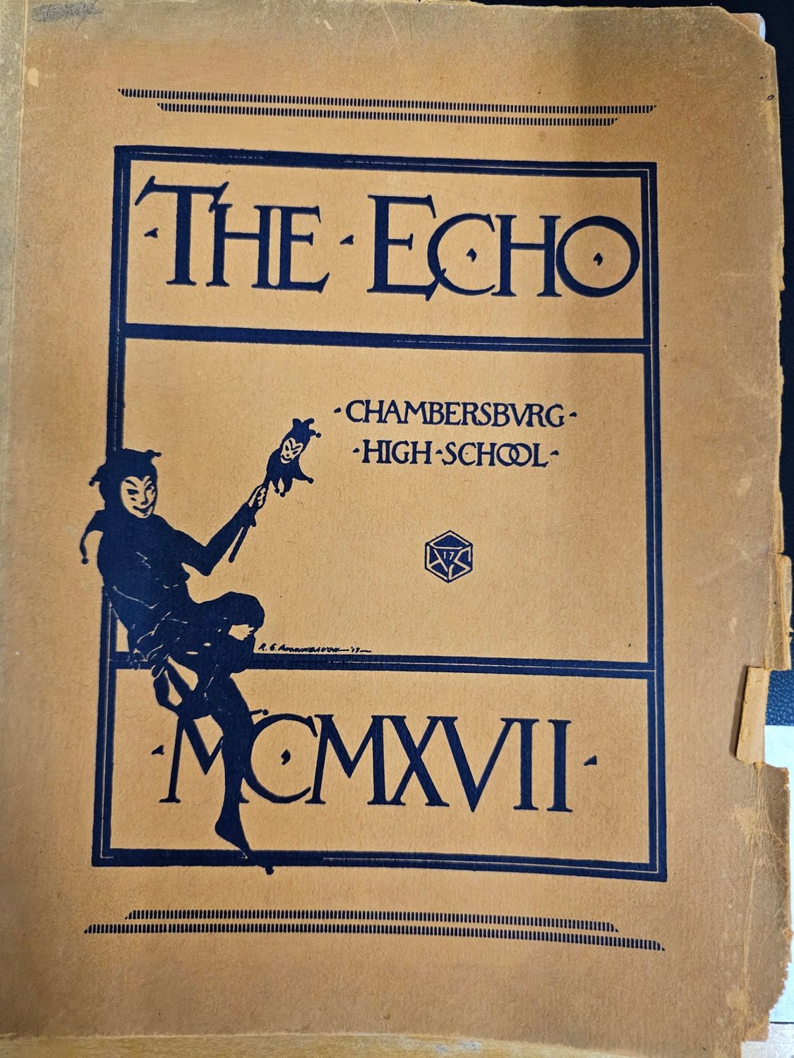 1917 CHS Echo Yearbook