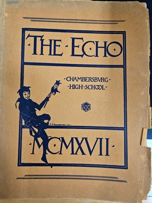 1917 CHS Echo Yearbook