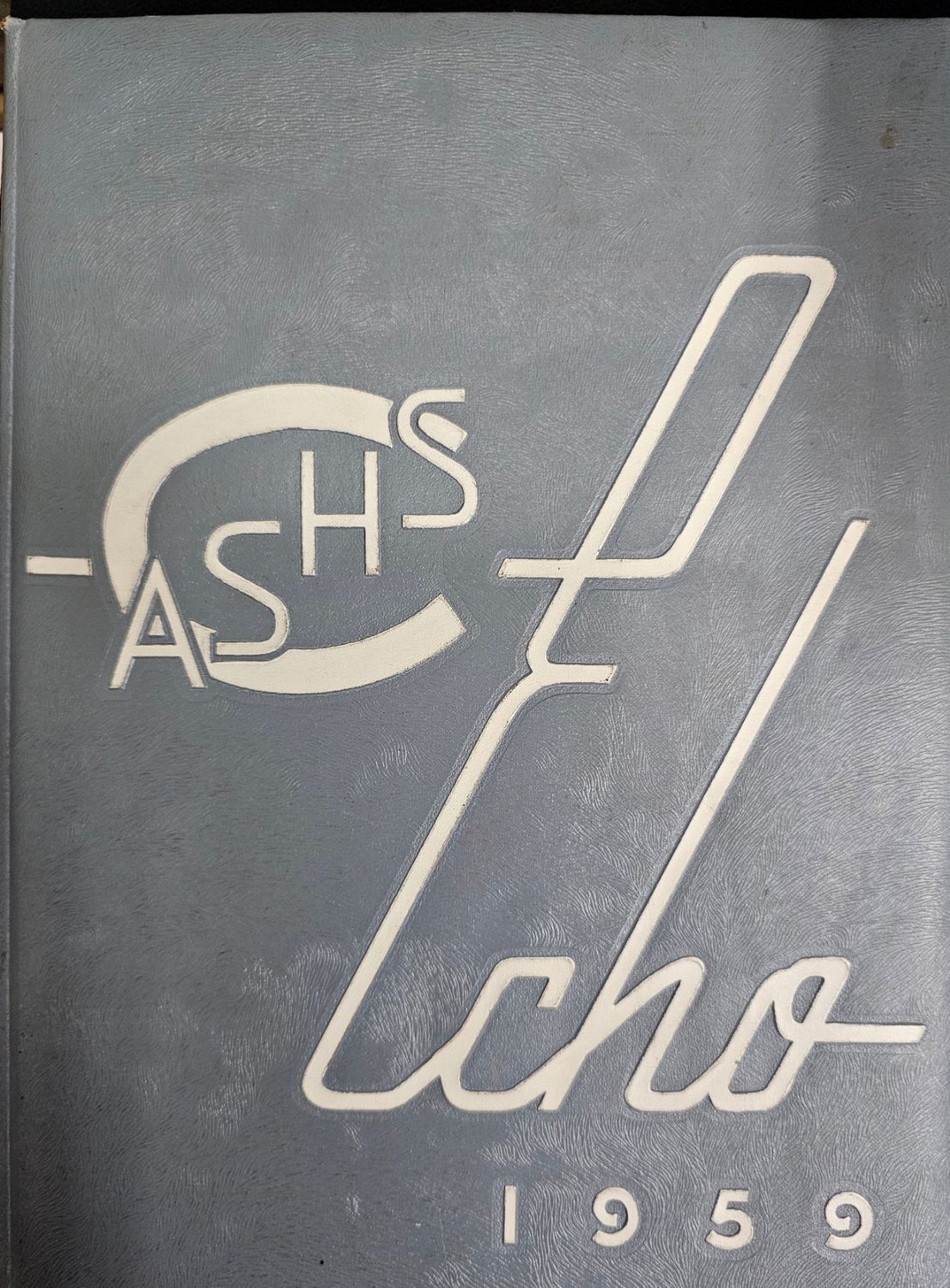1959 CASHS Echo Yearbook