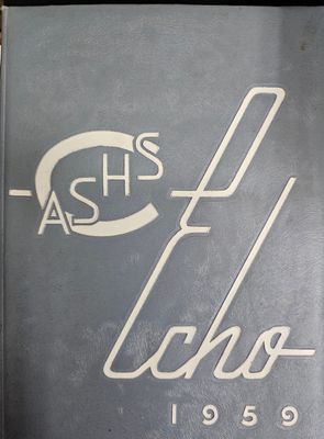 1959 CASHS Echo Yearbook