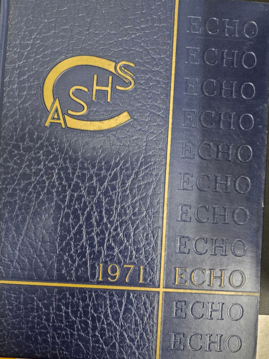 1971 CASHS Echo Yearbook