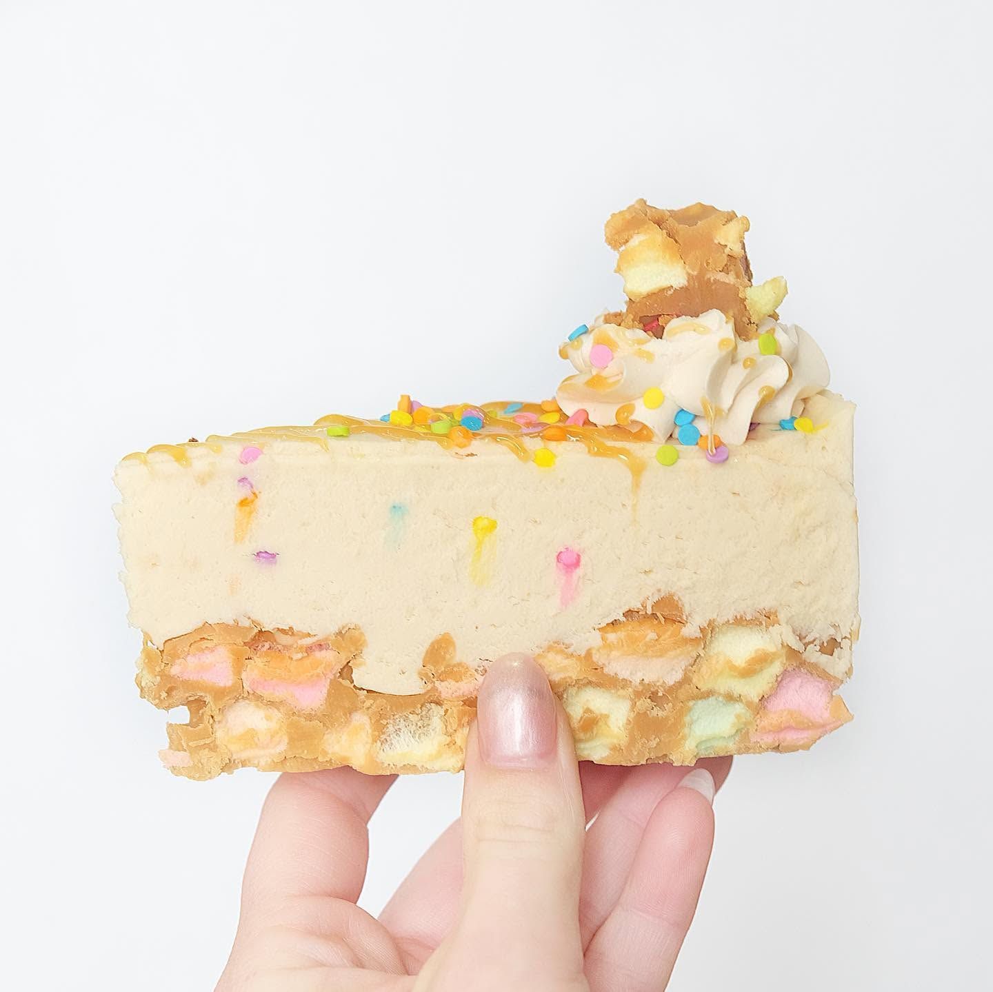Confetti Square Cheesecake