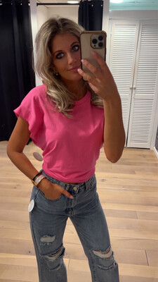 Basic shirt roze