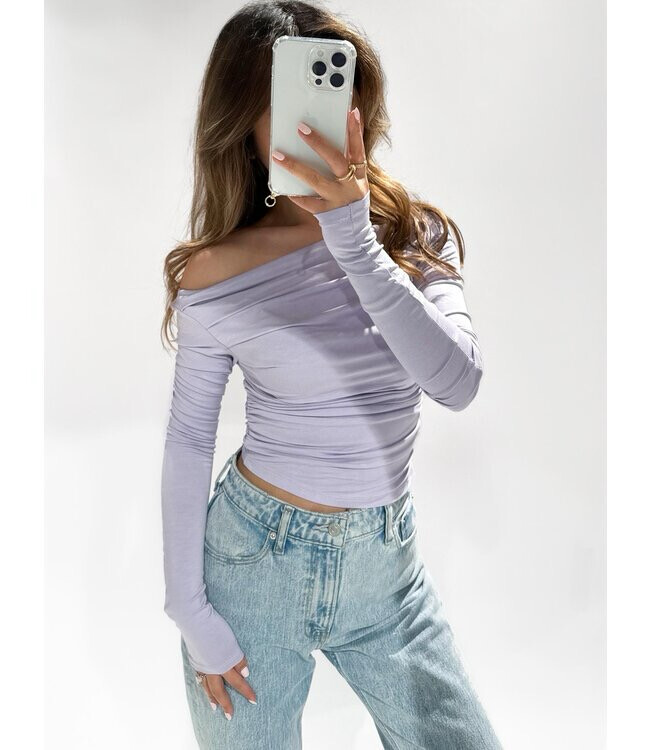 Alani top lilac