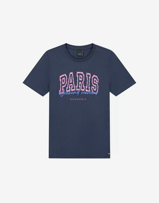 Nik&Nik girls T-Shirt Met Pairs Print Paris